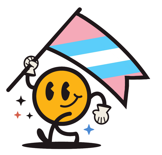 Trans March Sticker